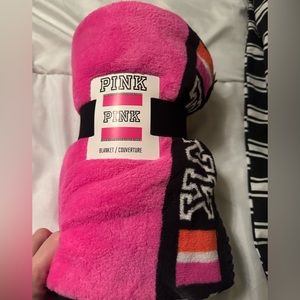 Brand new VS pink fleece blanket